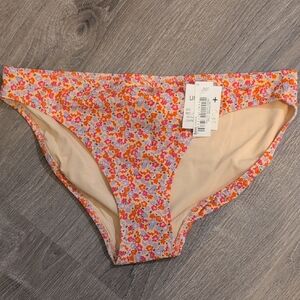 Amazon Essentials Floral Bikini Bottoms - Peach Micro Floral